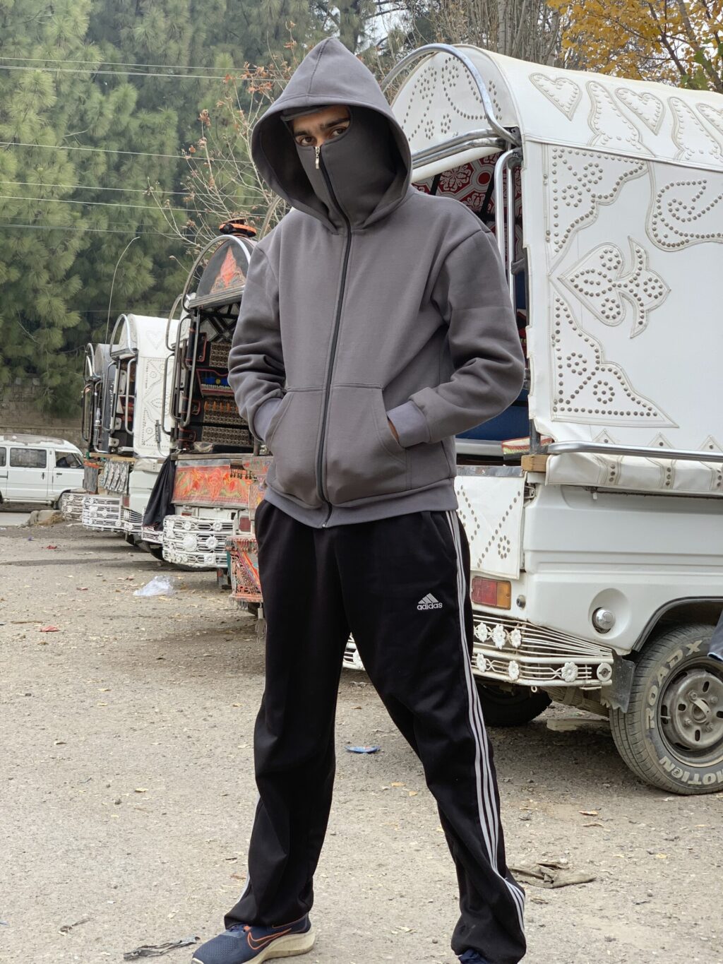 Balaclava hoodie Trendy balaclava hoodie - premium hoodies collection