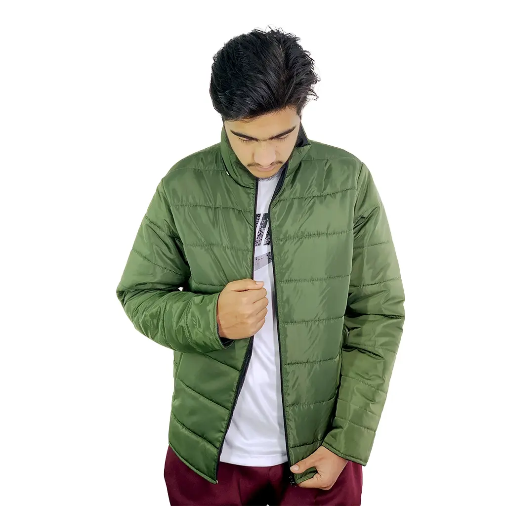 Drop shoulder t shirt Stay warm & dry in winters - puffer jacket