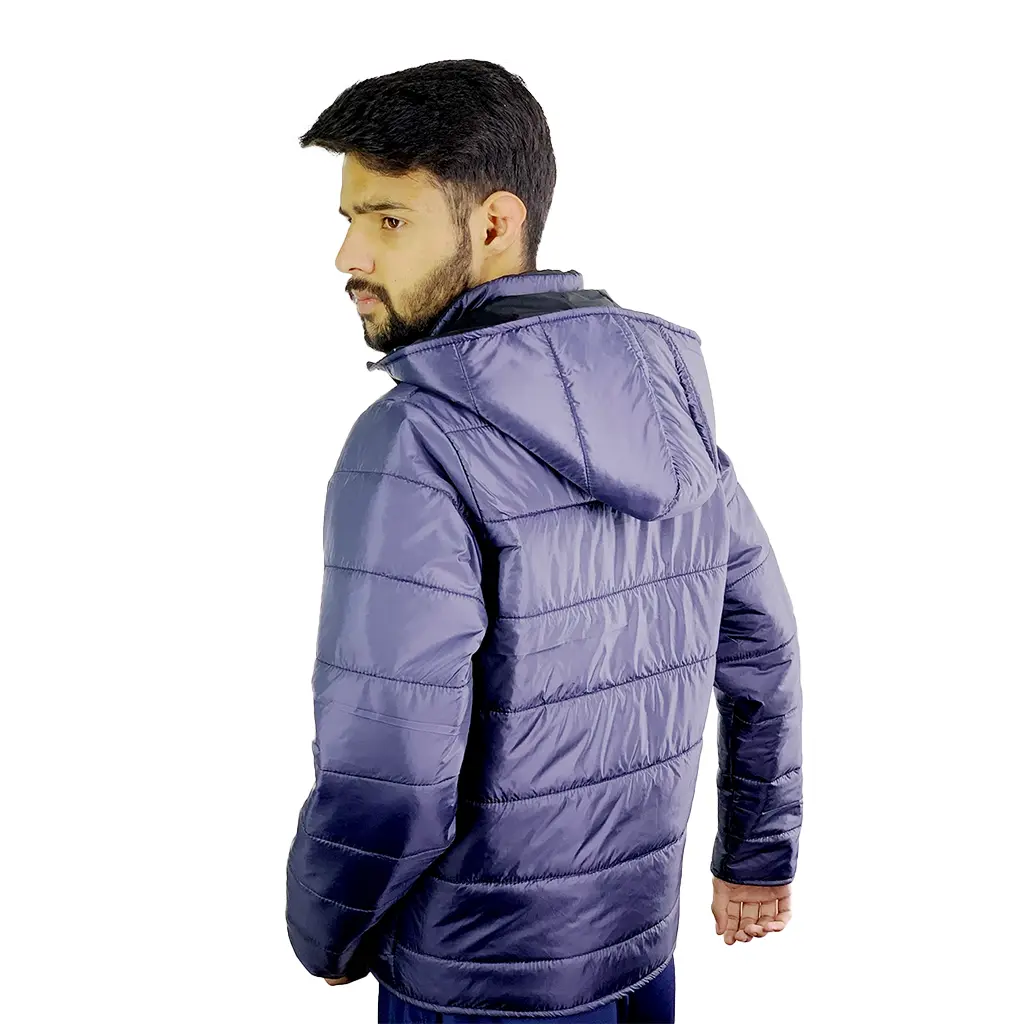 Oversize drop shoulder t shirt Ultra-light bubble fabric puffer jacket - water-resistant & warm