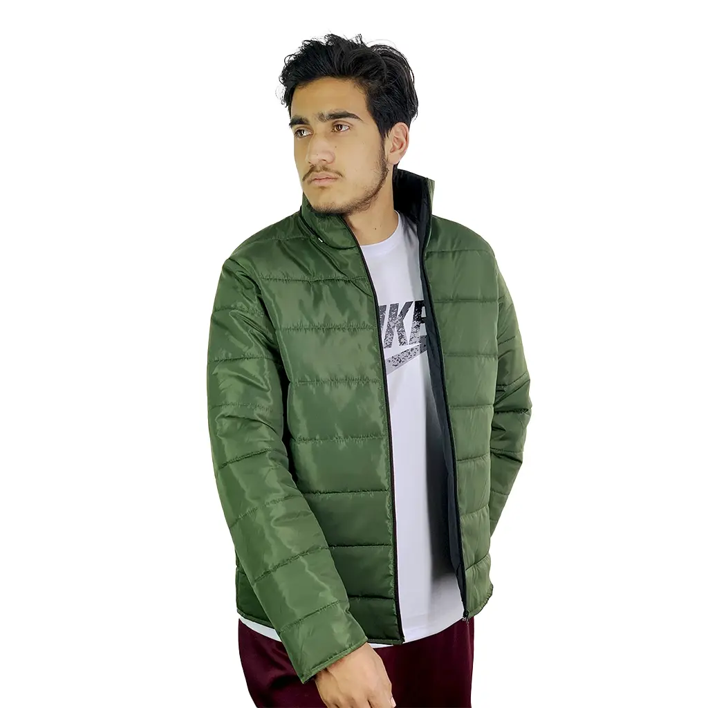 Oversize drop shoulder t shirt Stay warm & dry in winters - puffer jacket