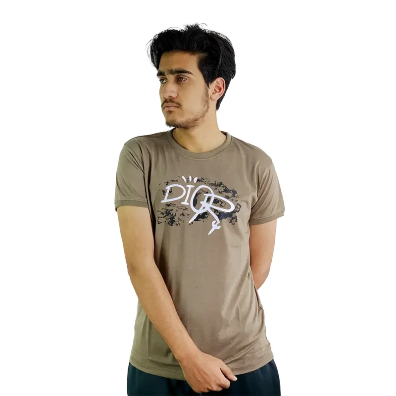 drop shoulder t shirt Cotton Jersey Plain T-Shirt - Regular Fit