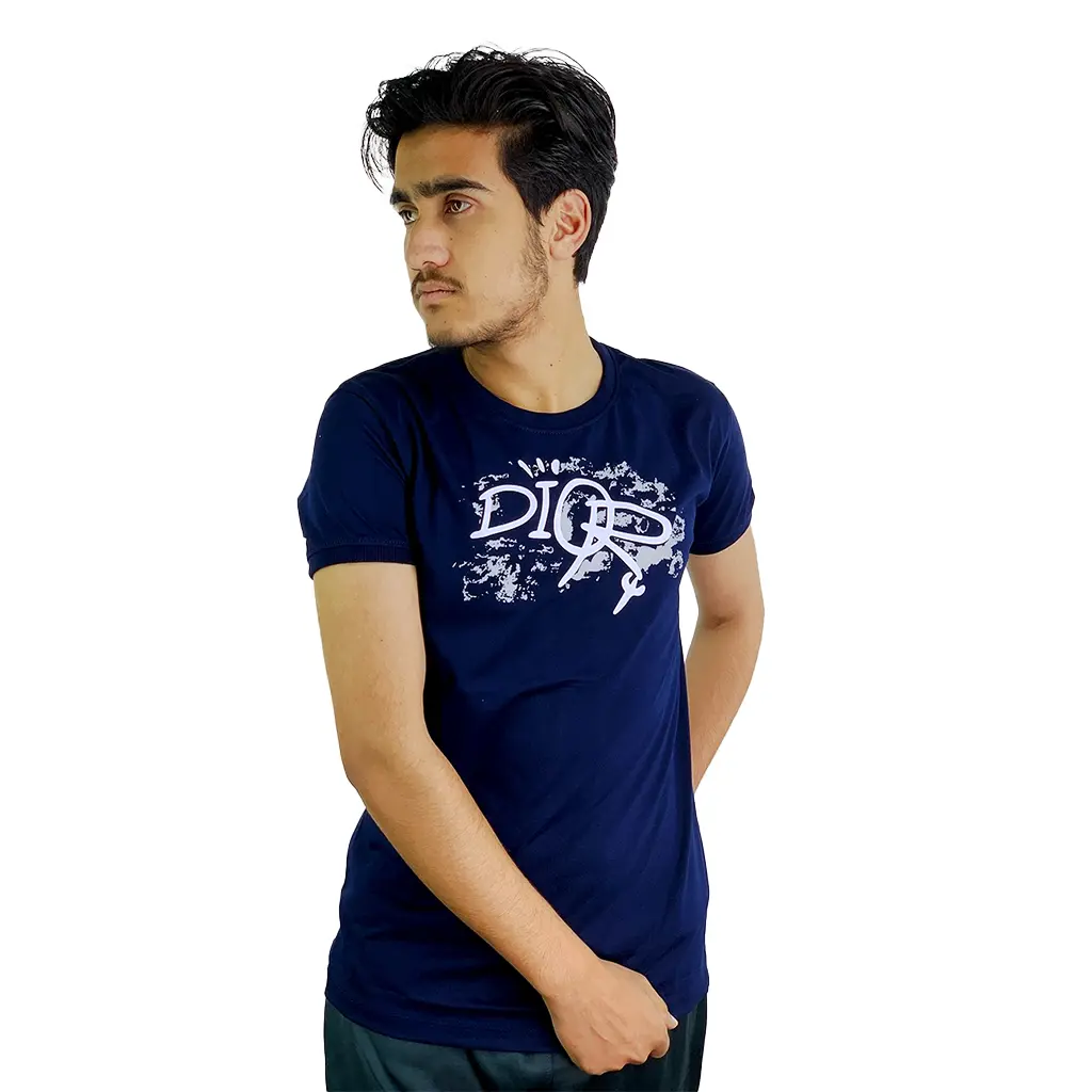 Drop shoulder t shirt Plain cotton jersey t-shirt | regular fit