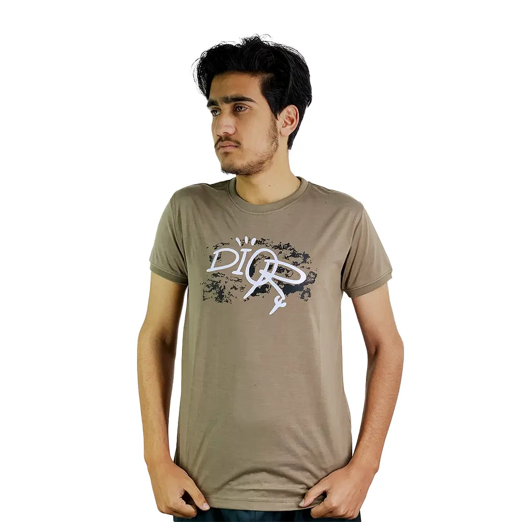 Oversize t shirt Cotton jersey plain t-shirt - regular fit