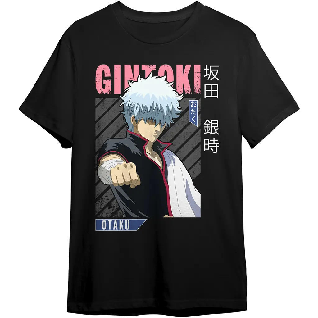 Gintoki t shirt Gintama graphic t-shirt