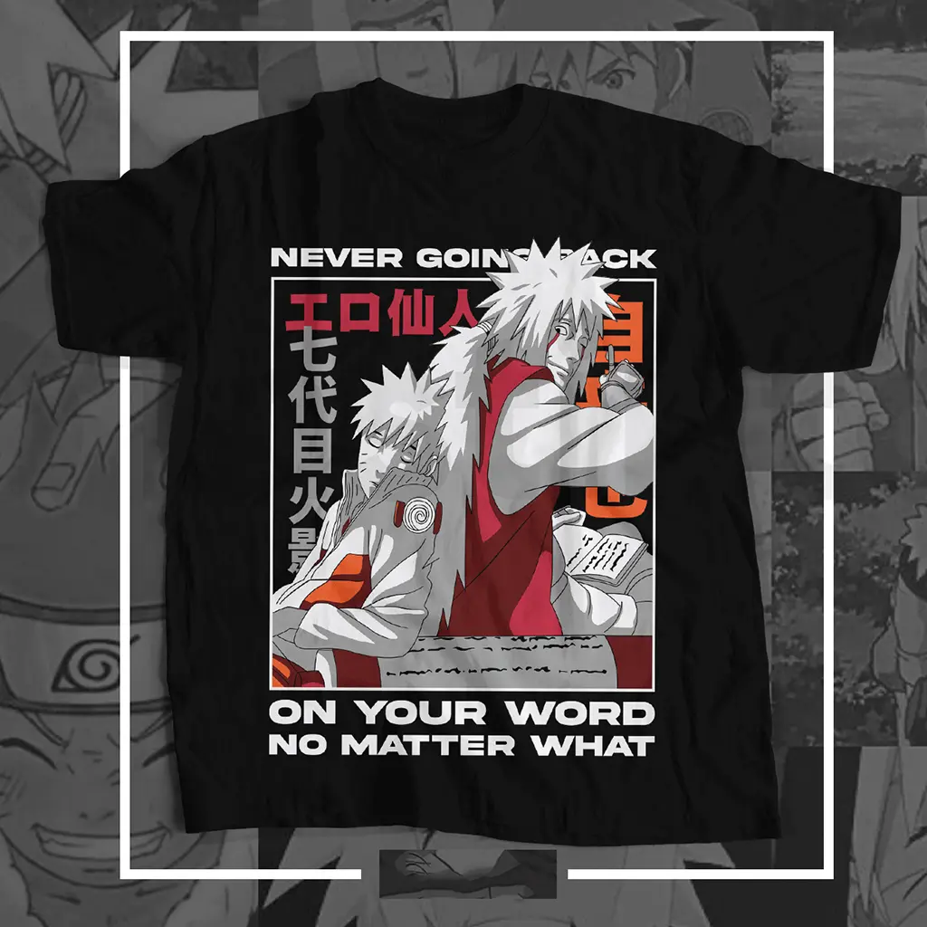 Oversize t shirt Epic naruto anime apparel
