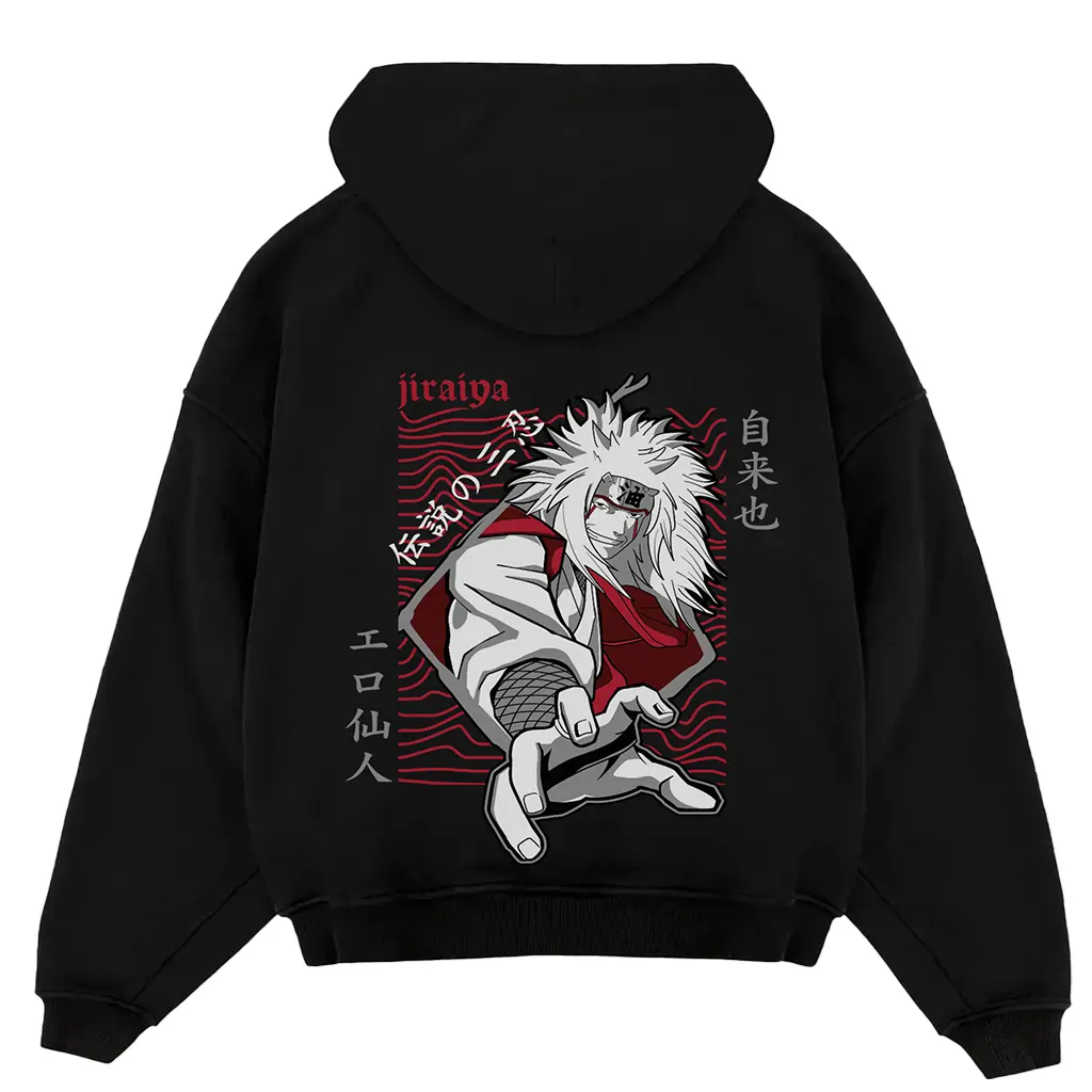 Jiraiya anime hoodies Unisex naruto graphic hoodies - perfect for all fans