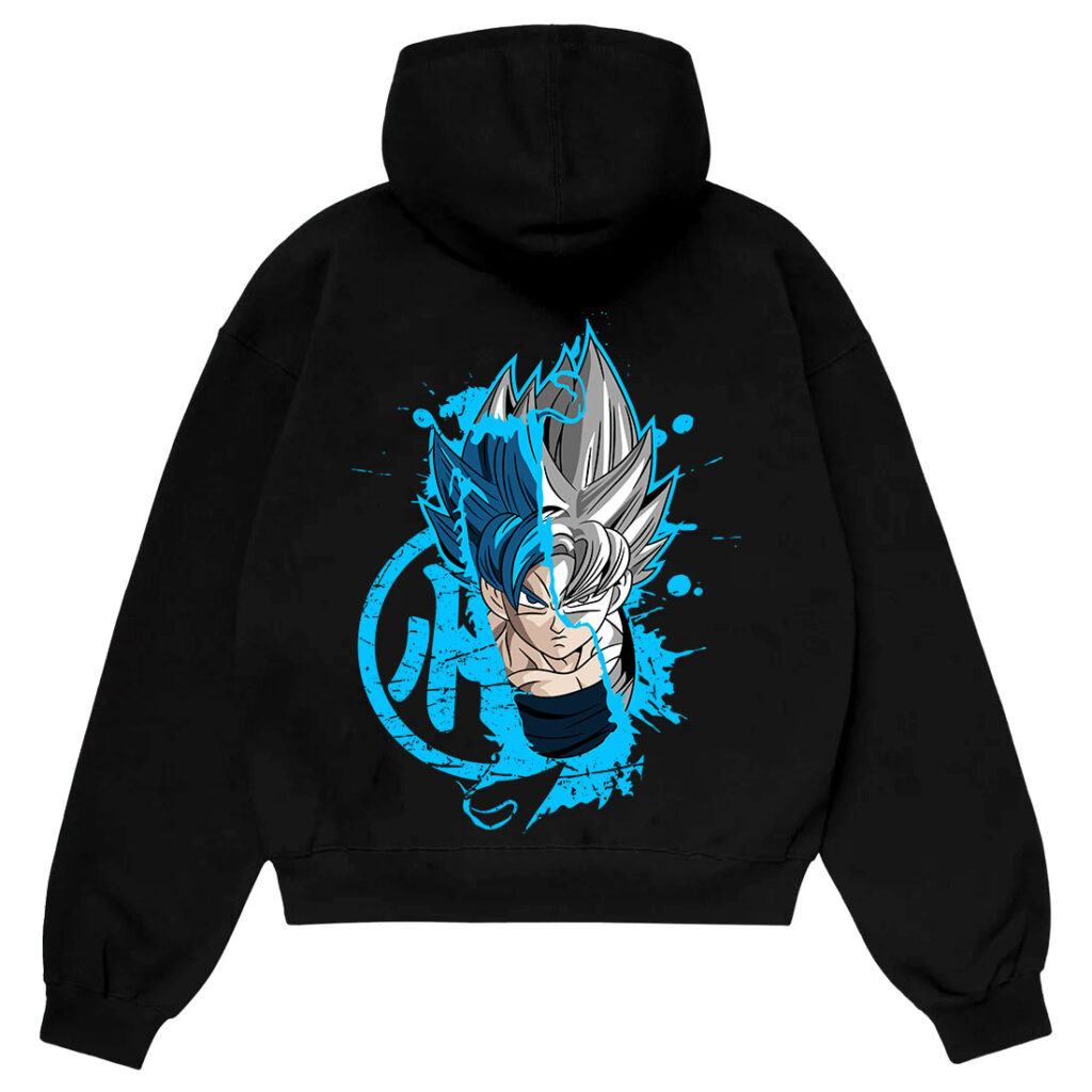 Goku-hoodie-pakistan Hz designs goku hoodie pakistan – dragon ball z oversize fleece hoodie