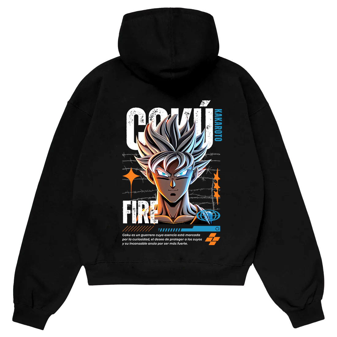 Goku kakarot hoodie pakistan – hz designs anime oversize hoodie