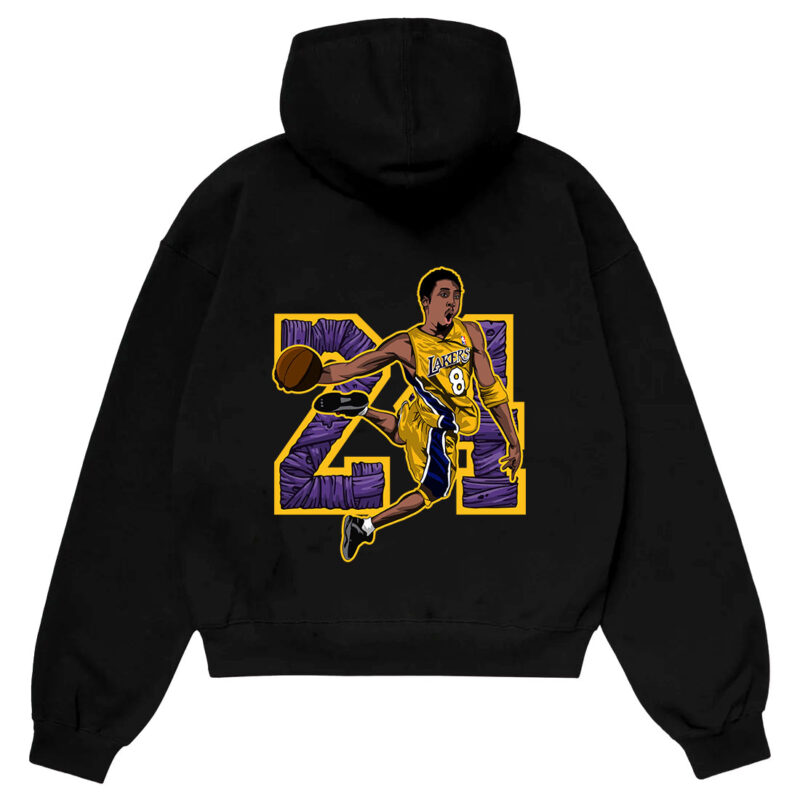 lakers-hoodie-pakistan Hz Designs Lakers Hoodie Pakistan – Oversize Drop Shoulder NBA Streetwear in 380 GSM Fleece