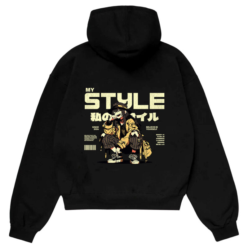 my-style-hoodie-pakistan Hz Designs My Style Hoodie Pakistan – Oversize Lifestyle Streetwear in 380 GSM Fleece