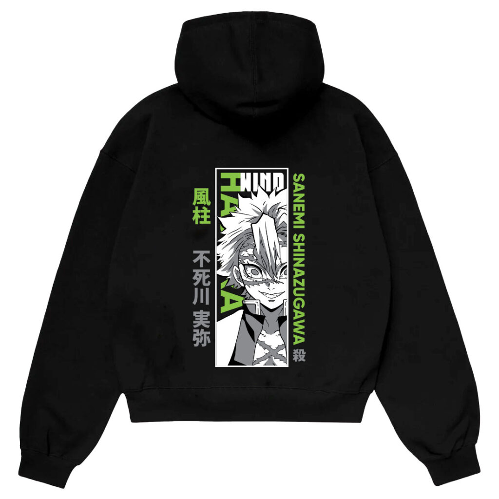 Sanemi-shinazugawa-hoodie-pakistan Hz designs sanemi shinazugawa hoodie pakistan – demon slayer oversize streetwear in 380 gsm fleece