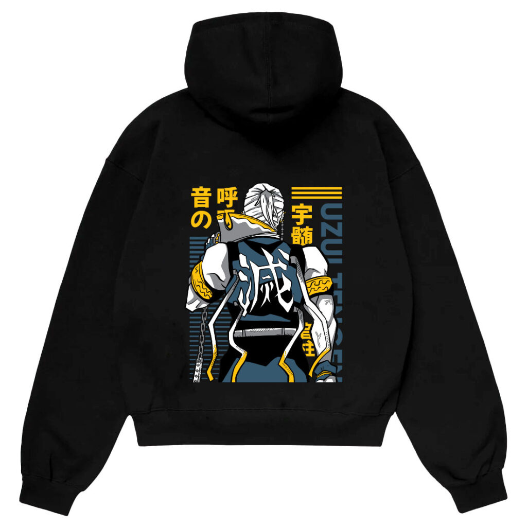 Tengen-uzui-hoodie-pakistan Hz designs tengen uzui hoodie pakistan – demon slayer oversize streetwear in 380 gsm fleece
