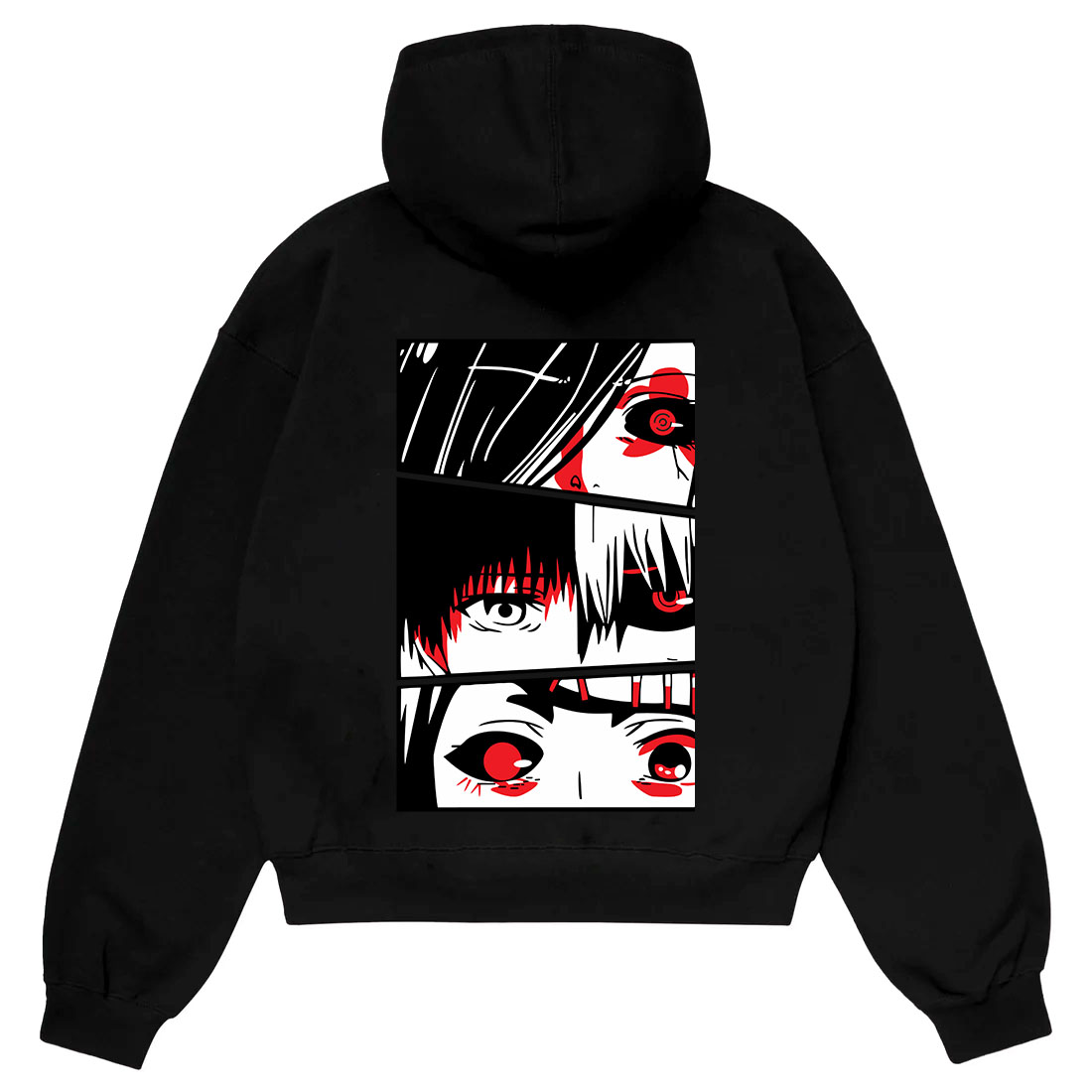 Hz designs tokyo ghoul hoodie pakistan – kaneki ken oversize anime streetwear hoodie
